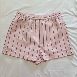 Aritzia Striped Shorts